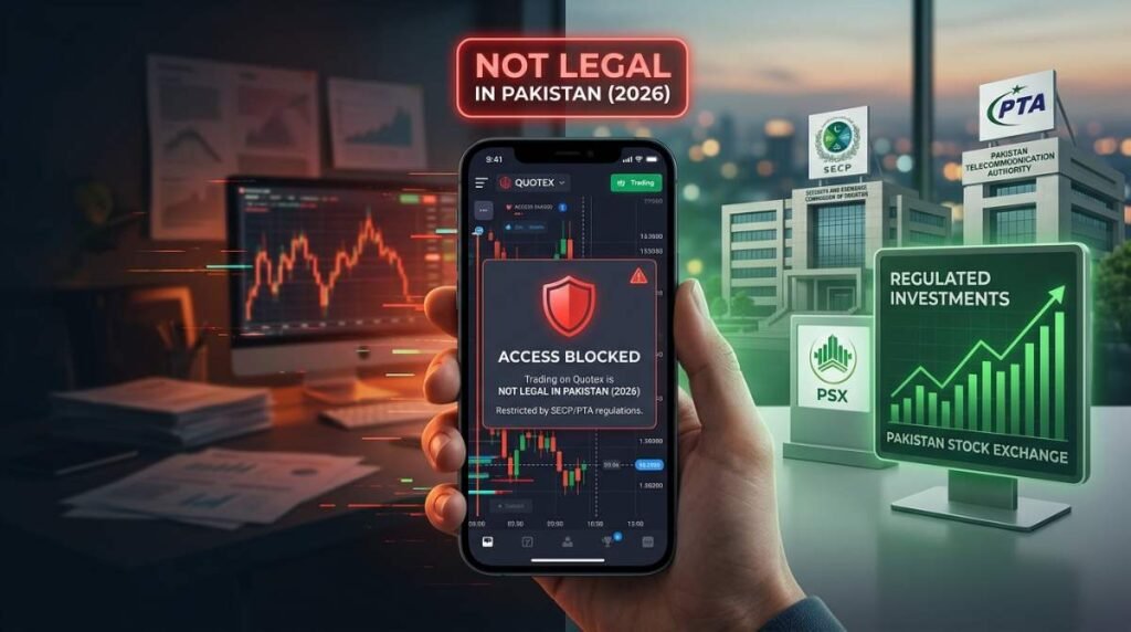 Quotex Legal in Pakistan in 2026